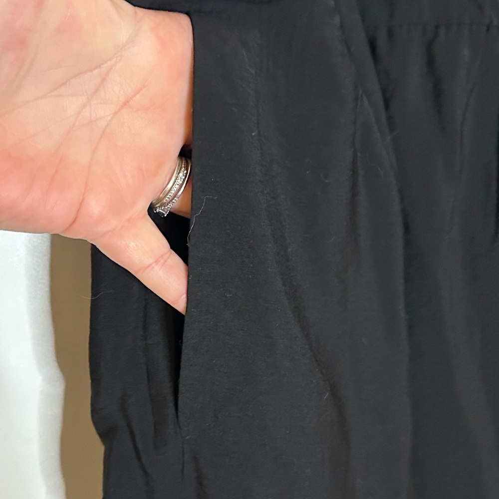 Ava & Viv Black Ruffled Maxi Dress - Picture 3 of 5